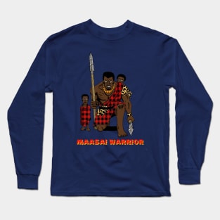 Maasai warrior Long Sleeve T-Shirt